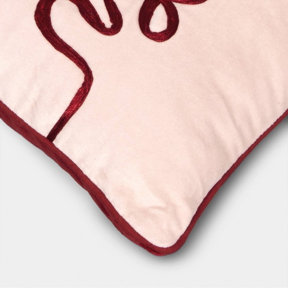 Threshold Love Script Lumbar Pillow - Picture 5 of 7